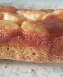 Torta banana invertida