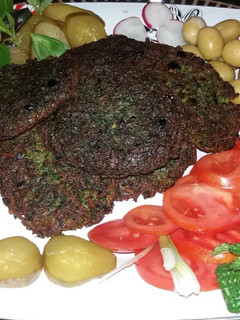 عکسی از دستور کوکو سبزی