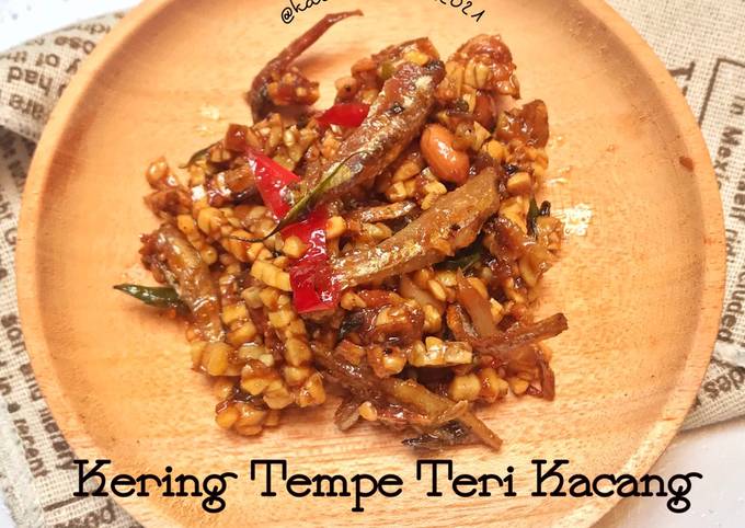 Kering Tempe Teri Kacang Super Pedas