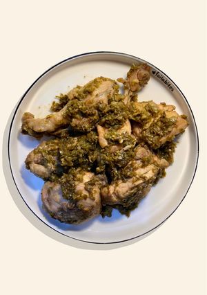 Foto resep Ayam Rebus Bumbu Ijo