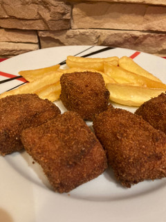 Una foto de Yakitoris de Salmón