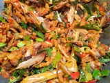 Tongkol Suwir (isian nasi bakar)
