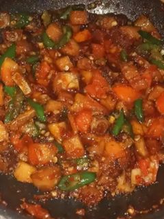 Foto resep Asam Manis Ikan Asin Telang