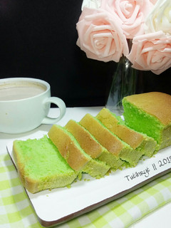 Foto resep 25. Condensed milk pandan pound cake