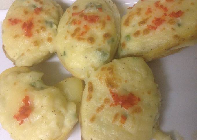 Recipe of Homemade Double bake creamy mashed potatas