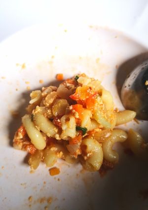 รูปของ มักกะโรนีกุ้งสับ