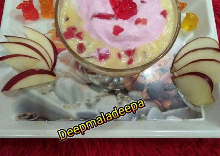 Recipe of Perfect Apple kheer wth icecream