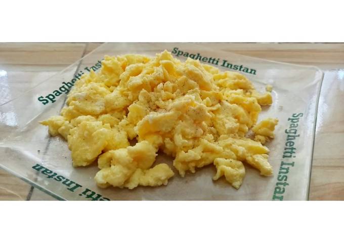 Resep Scrambled Egg Ala Mcd Oleh Dame Stefani Cookpad