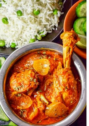 মুরগীর দো পেঁয়াজা রেসিপির প্রধান ছবি