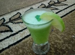 صورة لوصفة عصير ليمون بالنعنع