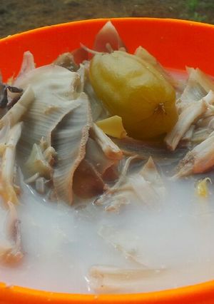 Foto resep Gangan tungkul pisang suah baong khas Kutai