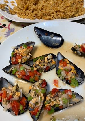 Foto principal de Mejillones rellenos a la vinagreta