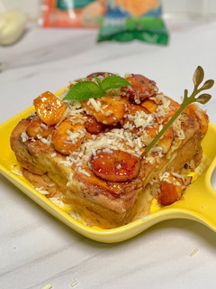 Foto resep French Toast Banana Caramel Cheese