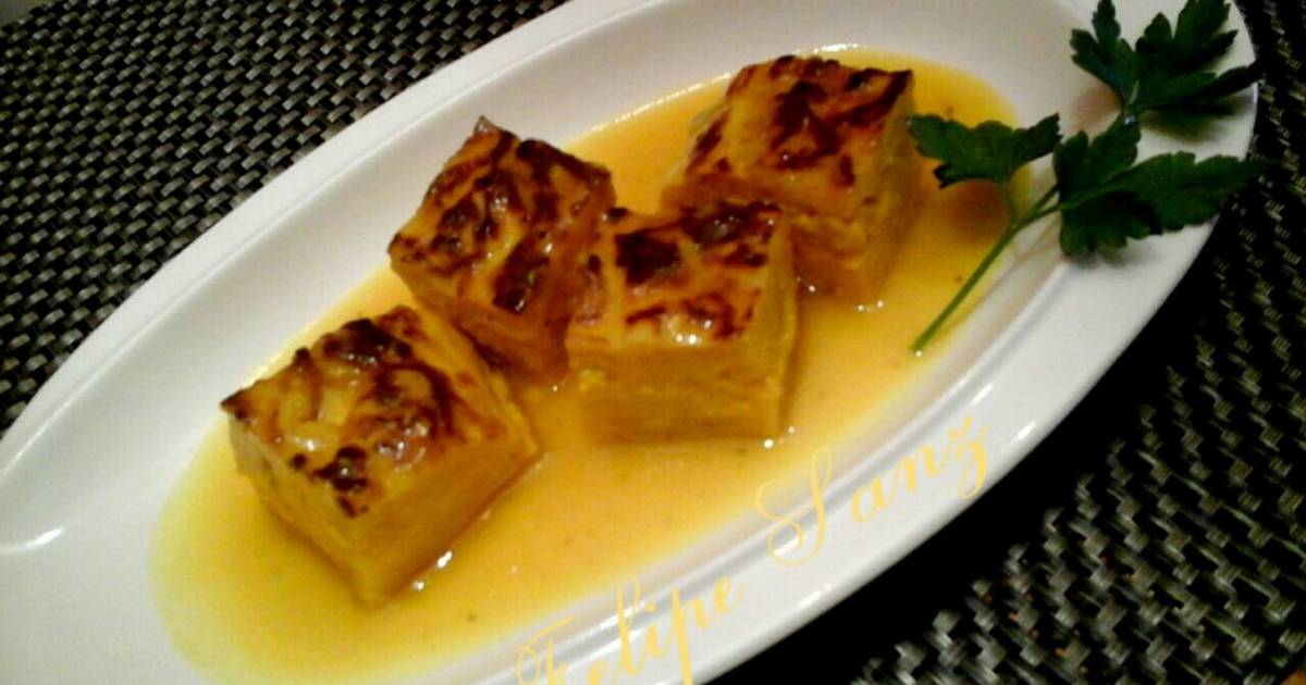 Tortilla de patatas guisada Receta de Felipe Sanz Cookpad