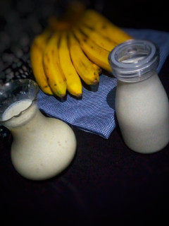 Banana smoothie ainihin hoton girkin