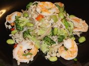 A picture of cilantro rice