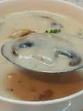 شوربة كريمة الفطر بدون كريمة
