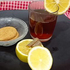 Cinnamon and Sweet Lime Herbal Detox Weightloss Tea A picture of Cinnamon and Sweet Lime Herbal Detox Weightloss Tea.