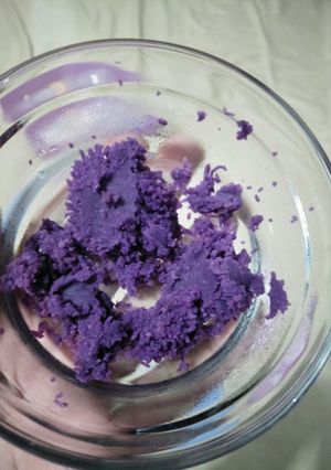 Foto resep Pure ubi ungu mpasi