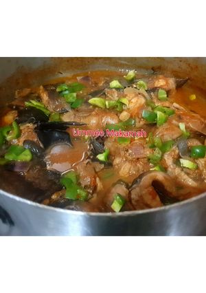 A picture of Catfish Peppersoup.