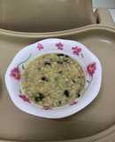 Cháo mực rau muống hạt kê