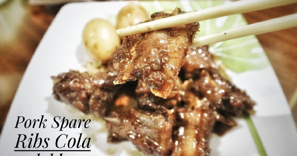 Resep Pork Spare Ribs Cola oleh Debby Lukito - Cookpad