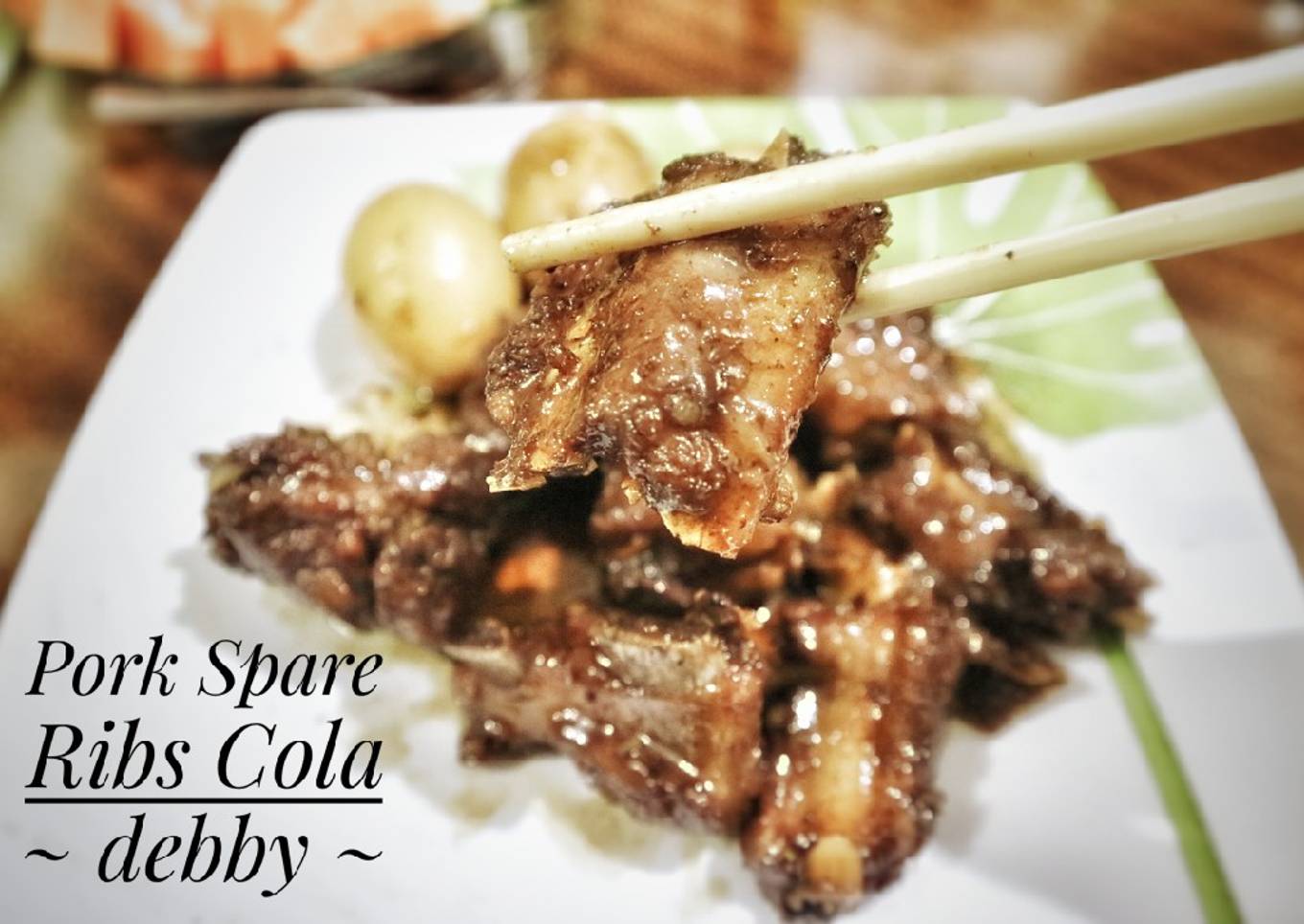 Pork Spare Ribs Cola