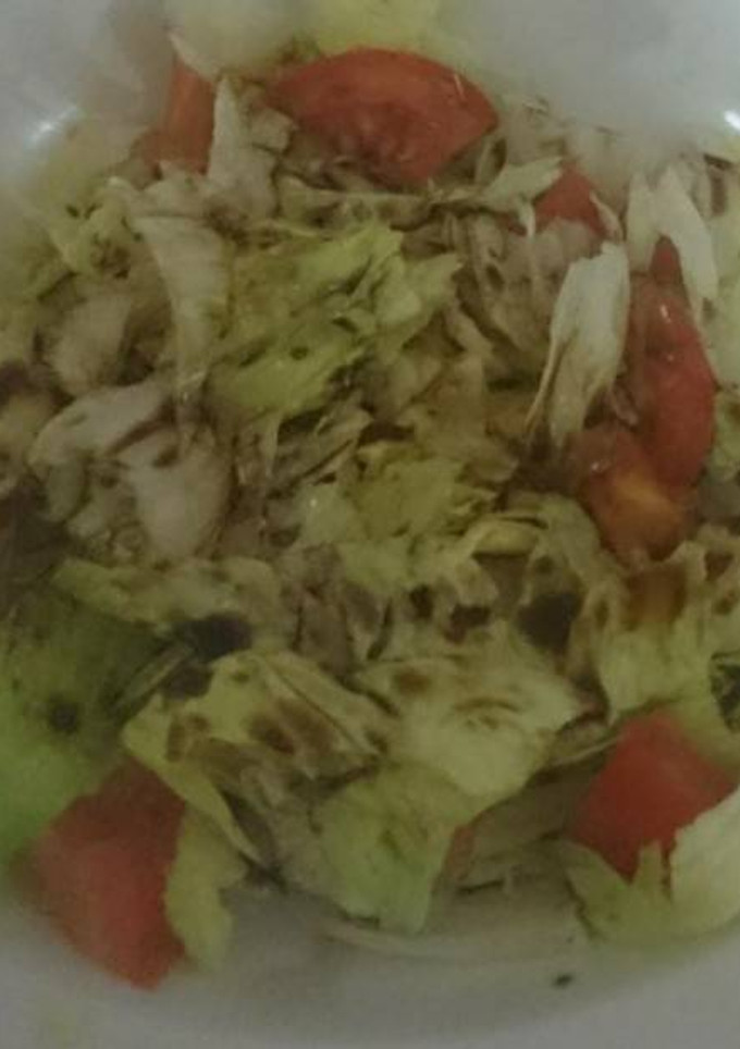 Una foto de Ensalada simple (dieta)