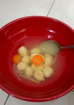 Foto resep Bakso ayam ala Mama Brad 💕