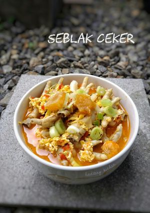Foto resep Seblak Ceker