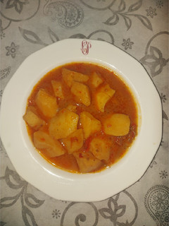 Una foto de Patatas a la riojana