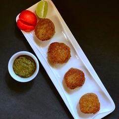 Mutton Shami Kababs A picture of Mutton Shami Kababs.