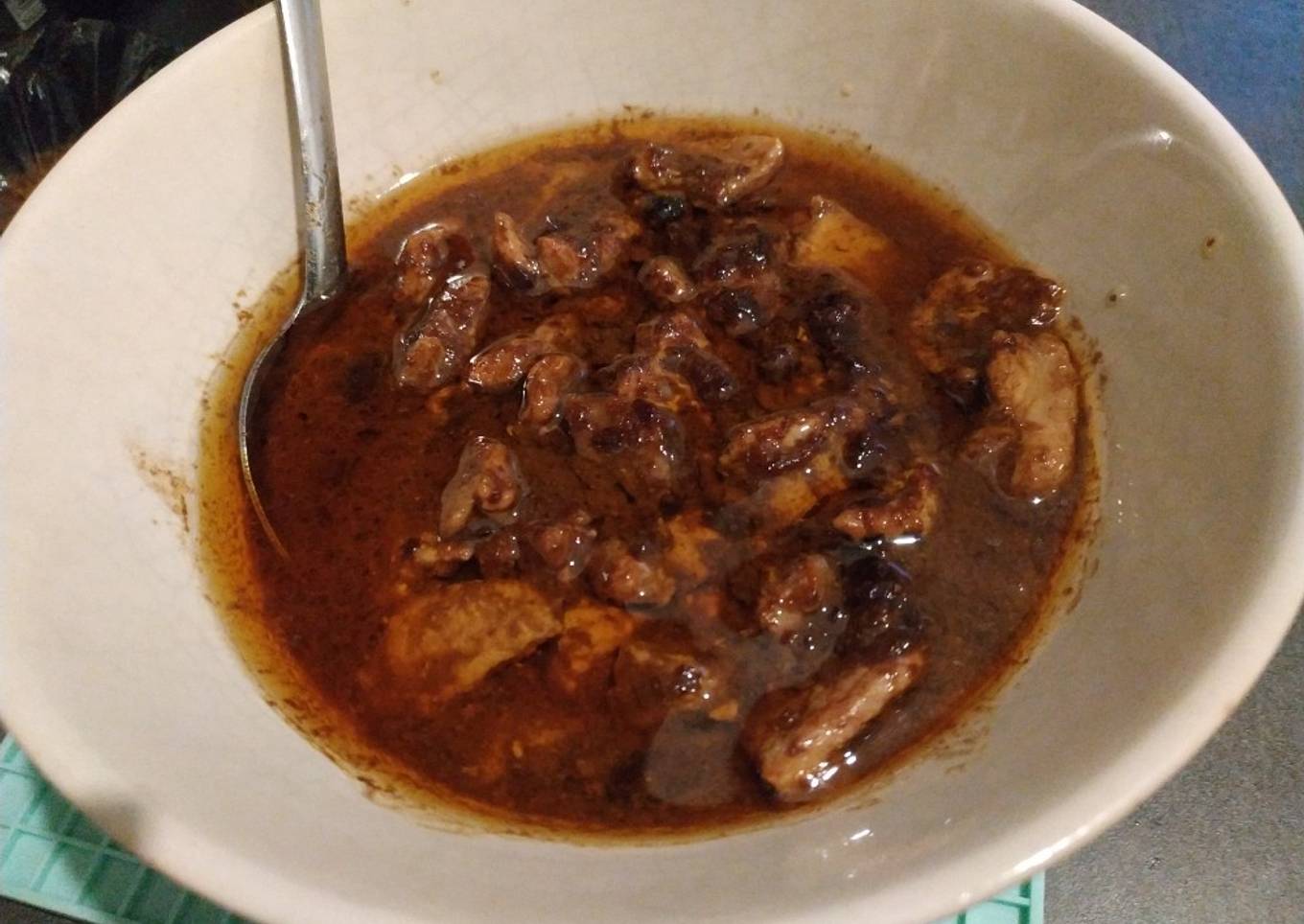 Daging Babi Masak Taosi