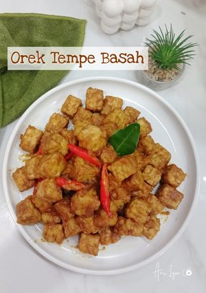 Foto resep Tempe Orek Basah