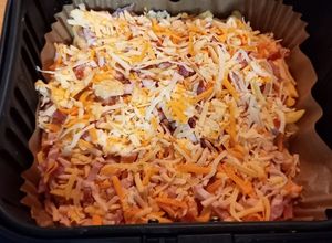 Foto principal de 197. Bacon cheese fríes en Air fryer