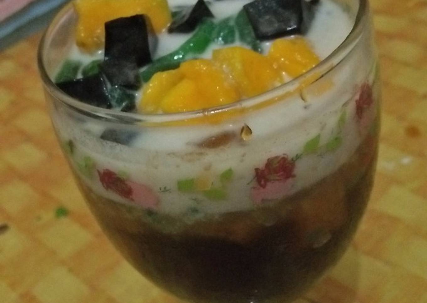 Es cendol segar sederhana