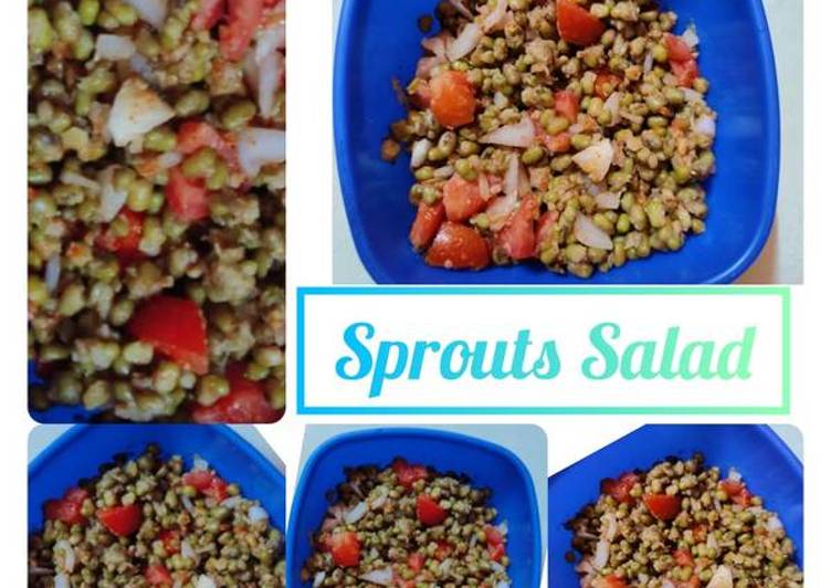 Step-by-Step Guide to Prepare Speedy Sprouts salad 😋