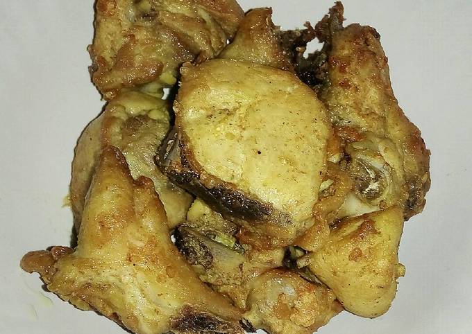 Ungkep ayam goreng sederhana