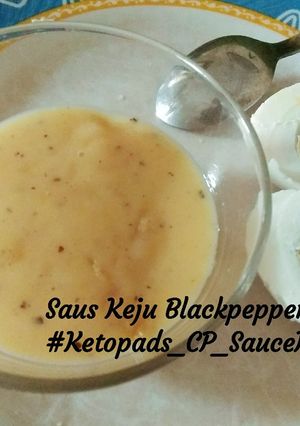 Foto resep Saus Keju Blackpepper #ketopad_cp_sausketo