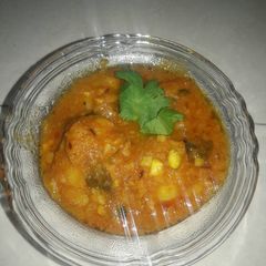 A picture of Spicy dum aloo..!!.