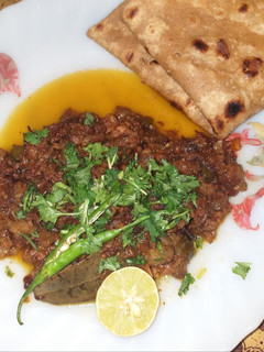 A picture of Meatyeid dum qeema.