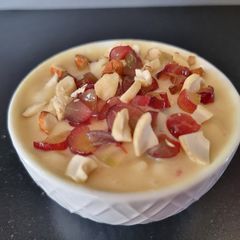 A picture of Fruit custard.