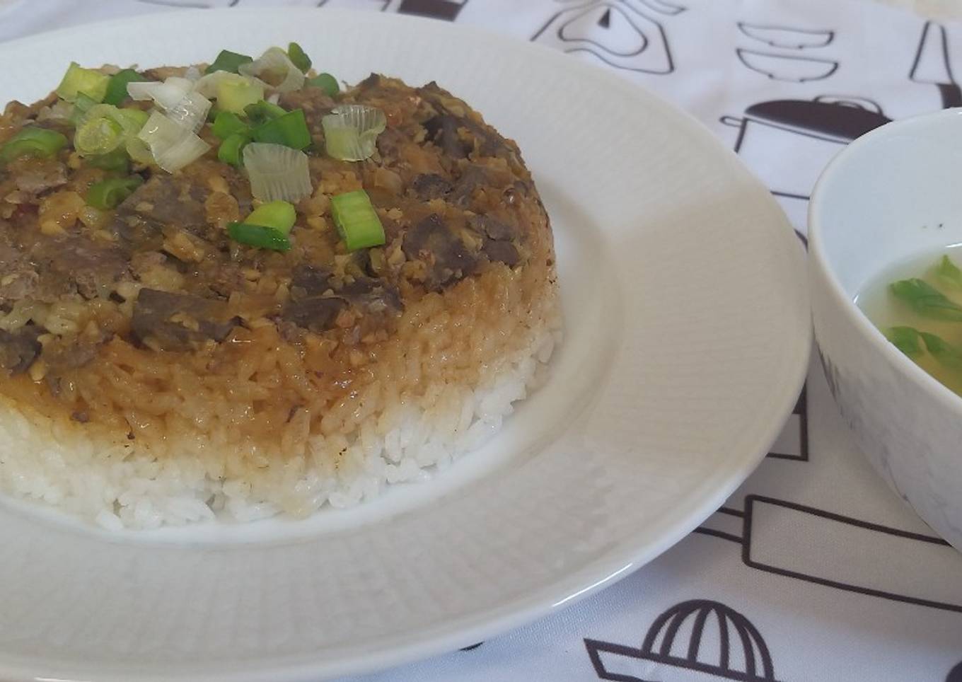 Nasi Tim Hati Sapi