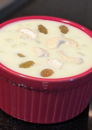 A picture of Sabudana payasam.