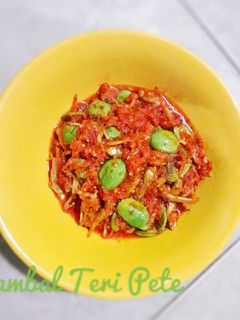 Foto resep Sambal teri pete
