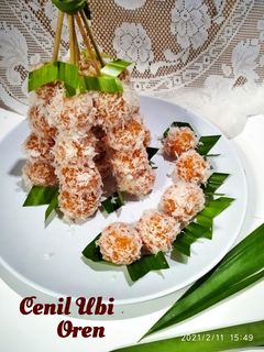 Foto resep *Cenil Ubi oren*