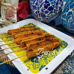 A picture of Baby Corn Satay.
