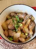 Simmered Chicken and Daikon Radish