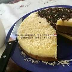 รูปของ Bolu kukus tiramisu😍