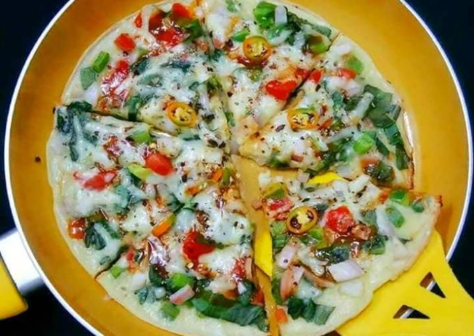 Recipe of Speedy Egg Pizza